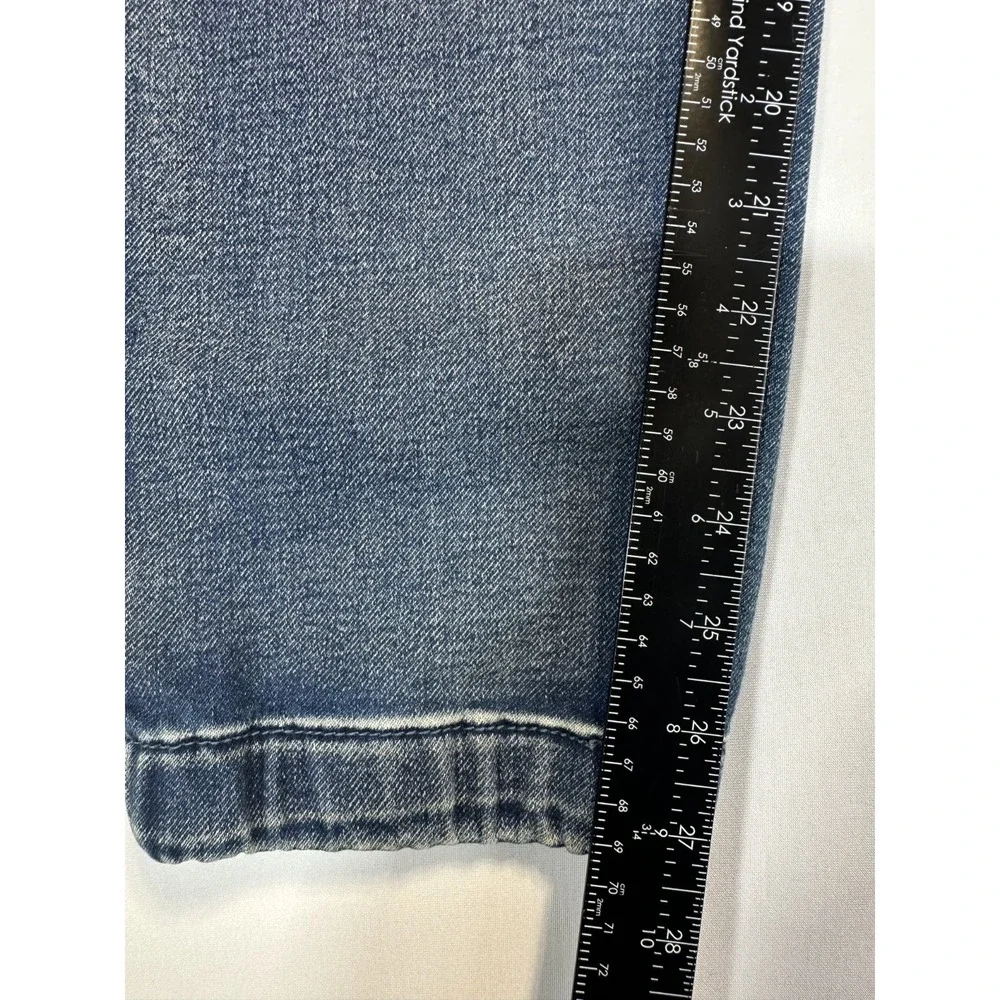 Forever 21 Mens Jogger Jeans 2XL Blue Stretch Denim Elastic Waist Drawstring NWT